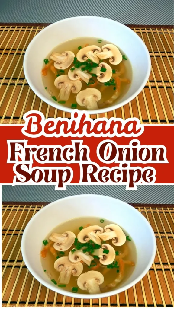 Benihana French Onion Soup