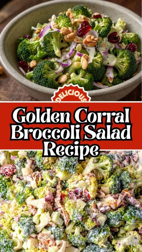 Golden Corral Broccoli Salad