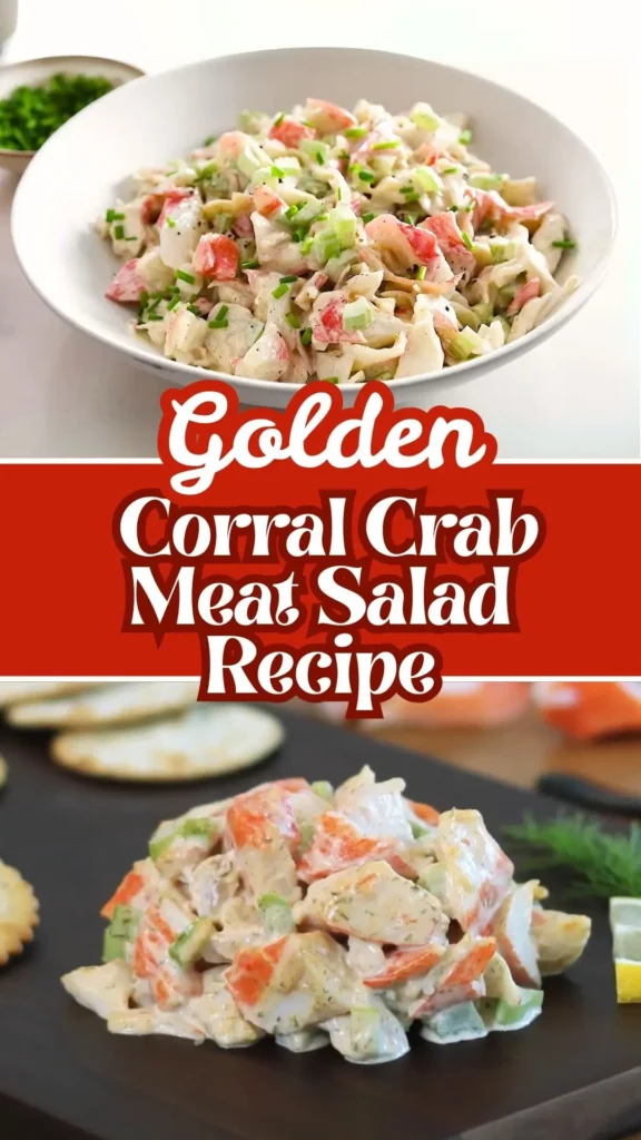 Golden Corral Crab Meat Salad