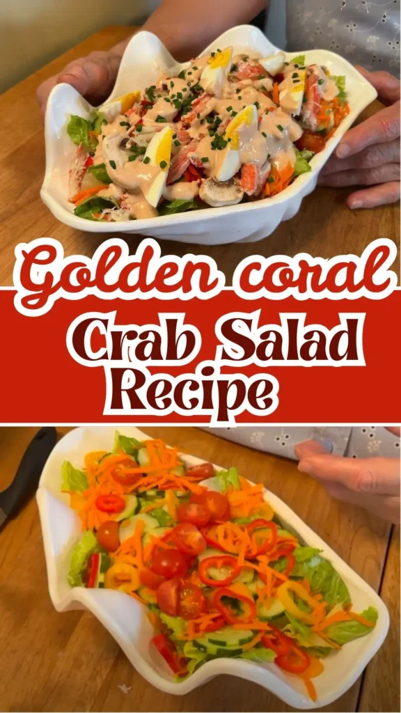 Golden Corral Crab Salad