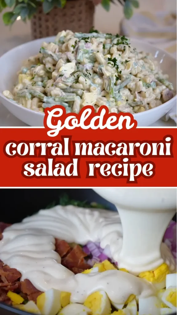 golden corral macaroni salad