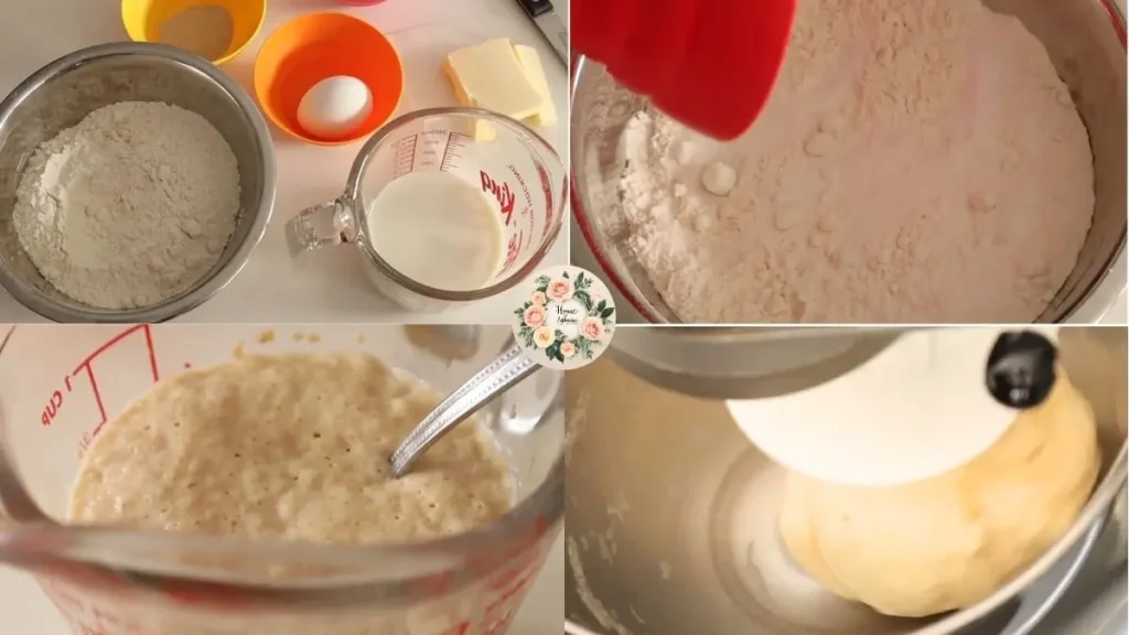 Step by Step Korean Milk Cream Donut Recipe