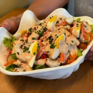 golden corral crab salad recipe